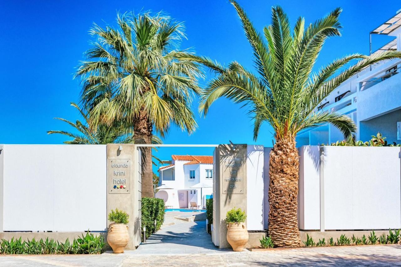Elounda Krini Hotel Eksteriør bilde